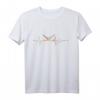 EKG Schwimmen T-Shirt – Geschenk für Schwimmer, Wassersportler & Wasserratten zu Weihnachten & Geburtstag