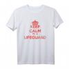 Keep Calm Schwimmer T-Shirt | Lifeguard & Bademeister Geschenk für Schwimmliebhaber, Triathleten & Rettungsschwimmer
