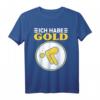 Ich Habe Gold Schwimmabzeichen T-Shirt - Stolz auf Ihre Schwimmprüfung für Kinder und Erwachsene, perfekt für Schwimmbad & Wasserliebhaber