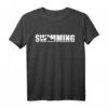 Schwimmen T-Shirt für Schwimmer - Klassisch geschnitten, doppelt genähter Saum, perfekt für Wettkämpfe und Training