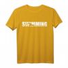 Schwimmen T-Shirt für Schwimmer - Klassisch geschnitten, doppelt genähter Saum, perfekt für Wettkämpfe und Training