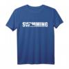 Schwimmen T-Shirt für Schwimmer - Klassisch geschnitten, doppelt genähter Saum, perfekt für Wettkämpfe und Training