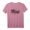 HapMonkey Nilpferd T-Shirt mit Schwimmen Maske & Schnorchel - Perfektes Geschenk für Tierliebhaber, Schwimmer & Nilpferd-Fans