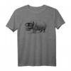 HapMonkey Nilpferd T-Shirt mit Schwimmen Maske & Schnorchel - Perfektes Geschenk für Tierliebhaber, Schwimmer & Nilpferd-Fans