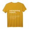 Schwimmen Coach T-Shirt Funny Geschenk für Schwimmer & Trainer - Witziges Statement für Team & Freizeit