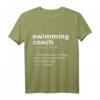 Schwimmen Coach T-Shirt Funny Geschenk für Schwimmer & Trainer - Witziges Statement für Team & Freizeit