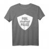 Lifeguard Bademeister T-Shirt | Geschenk für Schwimmer, Rettungsschwimmer & Triathleten | Cooles Pool Polizei Shirt für jeden Anlass