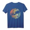Taucher Tauchen Schwimmen Retro Look T-Shirt - Vintage Design als Geschenk für Taucher, Schwimmer & Wassersportfans