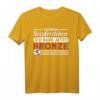 Bronze Schwimmen Schwimmer Schwimmabzeichen T-Shirt - Lustiges Motiv für Schwimmabzeichen Liebhaber & Schwimmergeschenke