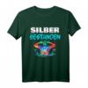 Silber Bestanden Schwimmen Schwimm-Abzeichen T-Shirt – Klassisch geschnitten, langlebig mit doppelt genähtem Saum, perfekt als Auszeichnung für Schwimmsportler