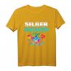 Silber Bestanden Schwimmen Schwimm-Abzeichen T-Shirt – Klassisch geschnitten, langlebig mit doppelt genähtem Saum, perfekt als Auszeichnung für Schwimmsportler