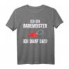 Bademeister T-Shirt Schwimmbad Schwimmen Geschenk - Lustiges Wasser-Shirt für Männer, Frauen, Kinder & Freibadliebhaber