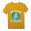 Kinder Offiziell Bestanden Seepferdchen Abzeichen Schwimmabzeichen T-Shirt – Lustiges Geschenk für Jungen und Mädchen, die ihre Schwimmprüfung bestanden haben