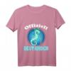Kinder Offiziell Bestanden Seepferdchen Abzeichen Schwimmabzeichen T-Shirt – Lustiges Geschenk für Jungen und Mädchen, die ihre Schwimmprüfung bestanden haben