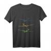 Segelflugzeug Retro Segelfliegen Vintage Segelflieger T-Shirt – Perfektes Geschenk für Piloten, Segelflieger und Modellflug-Enthusiasten