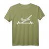 Segelflugzeug Pulsschlag T-Shirt – Perfektes Geschenk für Segelflieger, Piloten & Flugbegeisterte zum Soaring & Extremsport