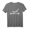 Segelflugzeug Pulsschlag T-Shirt – Perfektes Geschenk für Segelflieger, Piloten & Flugbegeisterte zum Soaring & Extremsport