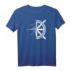 Kompass Steuerrad Segeln T-Shirt - Perfekte Geschenkidee für leidenschaftliche Segler, Segelbootbesitzer und Seefahrtsfans für Weihnachten, Geburtstage und mehr