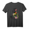 Heimat Küste Meer Segeln Anker T-Shirt mit Blumen – Klassisches maritimes Design für Segler und Küstenliebhaber