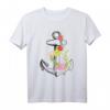 Heimat Küste Meer Segeln Anker T-Shirt mit Blumen – Klassisches maritimes Design für Segler und Küstenliebhaber