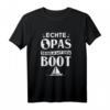 Herren Segelboot Segler T-Shirt - Lustiges Seefahrer Outfit für Kapitäne, Matrosen & Crew, Perfekt als Geschenk für Bootstouren und Segelurlaub