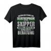 Lustiges Skipper T-Shirt mit Spruch - Perfektes Geschenk für Segler, Kollegen und Selbstständige zu Geburtstag, Weihnachten & Firmenjubiläum