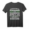 Lustiges Skipper T-Shirt mit Spruch - Perfektes Geschenk für Segler, Kollegen und Selbstständige zu Geburtstag, Weihnachten & Firmenjubiläum
