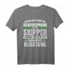 Lustiges Skipper T-Shirt mit Spruch - Perfektes Geschenk für Segler, Kollegen und Selbstständige zu Geburtstag, Weihnachten & Firmenjubiläum