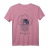 Segeln im Abendlicht T-Shirt mit Mondschein-Design – Klassisch geschnitten, perfekt für Segel- und Wassersportliebhaber