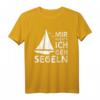Mir Reichts Ich geh Segeln - Segelschiff T-Shirt für Segelboot-Liebhaber und Hobbysegler als lustiges Geschenk