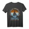 Cooles Segler Retro Vintage Design T-Shirt – Perfekt für Segler, Kapitäne & Segelurlaub an Nord- & Ostsee