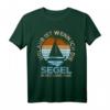 Cooles Segler Retro Vintage Design T-Shirt – Perfekt für Segler, Kapitäne & Segelurlaub an Nord- & Ostsee