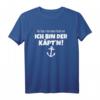 Der Käpt'n hat immer Recht - Lustiges Segel T-Shirt für Segler, Skipper und Kapitäne mit witzigem Spruch
