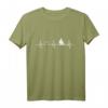Segeln Herzschlag EKG T-Shirt – Geschenkidee für Segler, Kapitäne und Bootsfahrer, perfekt für Papa oder Mama