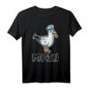 Moin Digga Spruch T-Shirt mit Möwe, Leuchtturm & Meer – Perfekt für Norddeutschland Fans, Hamburg & Küstenliebhaber
