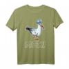 Moin Digga Spruch T-Shirt mit Möwe, Leuchtturm & Meer – Perfekt für Norddeutschland Fans, Hamburg & Küstenliebhaber