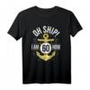 Sailer 60. Geburtstag Segeln T-Shirt - Klassisch geschnitten, doppelt genähter Saum, perfektes Geschenk für Segler zum Jubiläum