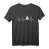 Segelboot Herzschlag EKG T-Shirt für Segler, Kapitäne und Bootsbesitzer – Perfekt für Segeltörns & als Geschenk