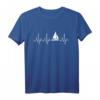 Segelboot Herzschlag EKG T-Shirt für Segler, Kapitäne und Bootsbesitzer – Perfekt für Segeltörns & als Geschenk