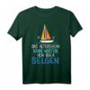 Segeln Segler Katamaran Yacht Segelyacht T-Shirt - Hochwertiges, klassisch geschnittenes Segelshirt mit doppeltem Saum