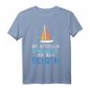 Segeln Segler Katamaran Yacht Segelyacht T-Shirt - Hochwertiges, klassisch geschnittenes Segelshirt mit doppeltem Saum