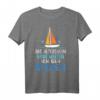 Segeln Segler Katamaran Yacht Segelyacht T-Shirt - Hochwertiges, klassisch geschnittenes Segelshirt mit doppeltem Saum