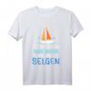 Segeln Segler Katamaran Yacht Segelyacht T-Shirt - Hochwertiges, klassisch geschnittenes Segelshirt mit doppeltem Saum