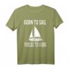HapMonkey Segeln T-Shirt - Segelschiff und Skipper Design für Männer und Frauen, Perfekt für Segel- und Bootsliebhaber