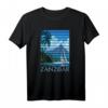 Vintage Sansibar Tansania Afrika Sonnenuntergang Segeln T-Shirt – Perfekt für Reisen, Flitterwochen & Segelliebhaber