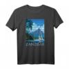 Vintage Sansibar Tansania Afrika Sonnenuntergang Segeln T-Shirt – Perfekt für Reisen, Flitterwochen & Segelliebhaber