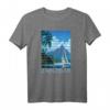 Vintage Sansibar Tansania Afrika Sonnenuntergang Segeln T-Shirt – Perfekt für Reisen, Flitterwochen & Segelliebhaber