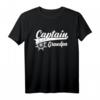 Captain Grandpa Opa Großvater Kapitän T-Shirt - Perfektes Geschenk für Segelliebhaber, Geburtstags- & Ruhestandsgeschenk