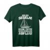 Herren Bin am Segeln - Lustiges Segler T-Shirt für Seefahrer, Skipper & Hobby Kapitän als Geschenk