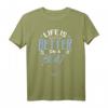 Life Is Better on a Boat Segeln Geschenkidee T-Shirt - Lustiges Wassersport-Design für Segler und Bootsliebhaber